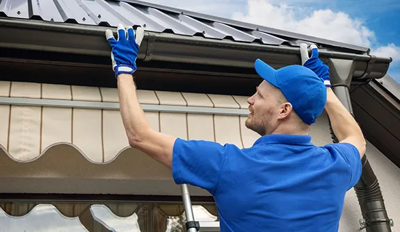 Affordable gutter system services in Fredericksburg, offering installation and maintenance for optimal home protection.