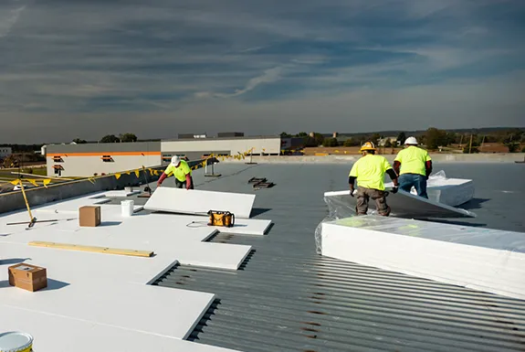 Commercial roofing services in Boerne, offering reliable installation and repair solutions for businesses.