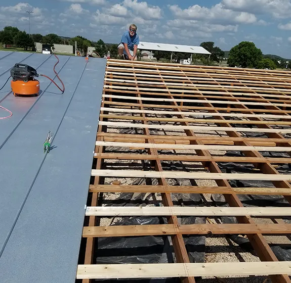 Process of our roofing services in Junction, outlining steps from inspection to installation.